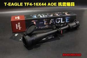  【翔準軍品AOG】T-EAGLE TF4-16X44 AOE 抗震瞄具 狙擊鏡 高透光 紅綠光 B04026DZAD