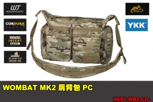 【翔準軍品AOG】 Helikon-Tex WOMBAT MK2 PC 肩背包 戰術包 側背包 隨身包 軍規 HEPL-WB2-CD-