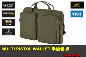 【翔準軍品AOG】 Helikon-Tex MULTI PISTOL WALLET 手槍包 綠 戰術包 手提包 隨身包 軍規 HEMO-MPW- 