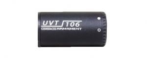【翔準軍品AOG】 G&G 怪怪 UVT106發光器 14逆牙 - 黑色 金屬 玩具槍零件 台製 G-01-060