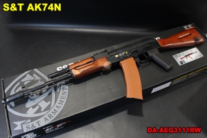 【翔準軍品AOG】S&T AK74N 電槍 電動槍 突擊步槍 實木  DA-AEG3111RW
