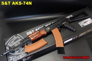 【翔準軍品AOG】S&T AKS-74N 電槍 電動槍 突擊步槍 實木  DA-AEG3111SRW
