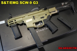 【翔準軍品AOG】S&T/EMG SCW-9 G3  電槍 電動槍 衝鋒槍 全金屬  DA-AEG301TM