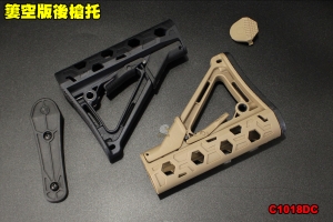 【翔準軍品AOG】簍空板後托 M4 伸縮托 零件 配件 裝備 個人化 戰術槍托 C1018DC