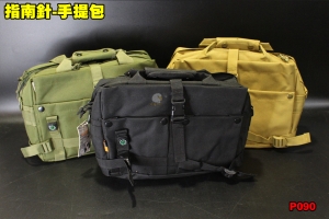 【翔準軍品AOG】 指南針-手提包 多地迷彩 旅遊 束口袋 露營包 側背包 單肩包 休閒 包包 P090