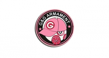 【翔準軍品AOG】怪怪 G&G 臂章-粉 G&G 零件 生存遊戲 玩具槍 P-02-006-3