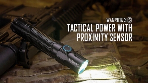 【翔準軍品AOG】OLIGHT Warrior 3S LED槍燈手電筒 (附電池) 磁性USB充電 IPX8防水  B03020EA223