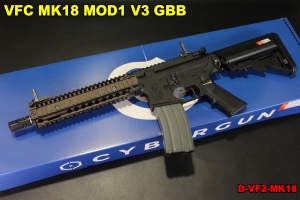 【翔準軍品AOG】 VFC MK18 MOD1 V3 GBB 瓦斯槍 後座力 仿真拆卸 台灣製造 生存遊戲 D-VF2-MK18