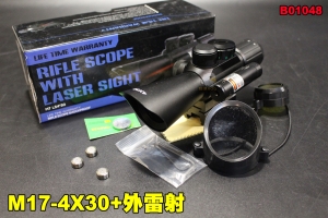  【翔準軍品AOG】M7-4X30 狙擊鏡 紅外線 寬軌 金屬倍鏡 高清晰抗震 狙擊鏡 瞄準器  B01048