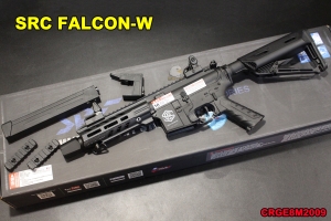 【翔準軍品AOG】 SRC FALCON-W 9mm M4 衝鋒槍 電動槍 ( BB槍 衝鋒槍 卡賓槍 AR步槍