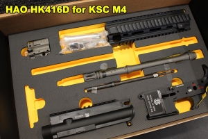 【翔準軍品AOG】HAO HK416D FOR KWA KSC M4 鋁合金槍身套件 GBB AEG 016AAB202