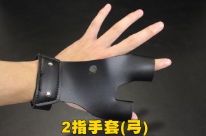 【翔準軍品AOG】 【弓】2指手套  配件  護手  護具  反曲弓 複合弓 直拉弓 TMC-0713