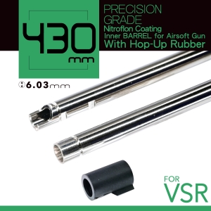 【翔準軍品AOG】 獨角獸 VSR精密內管 430mm(愛嚕管) UNICORN 430mm Nitroflon Coating 6.03MM Ultimate Precision Inner Barrel For VSR