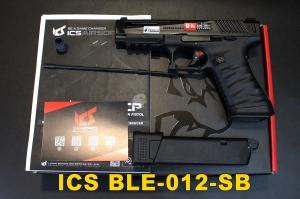 【翔準AOG】ICS促銷 BLE-012-SB 手槍 ICP可單連發g17/19彈匣可通用 GBB 瓦斯槍  DICS-012SB