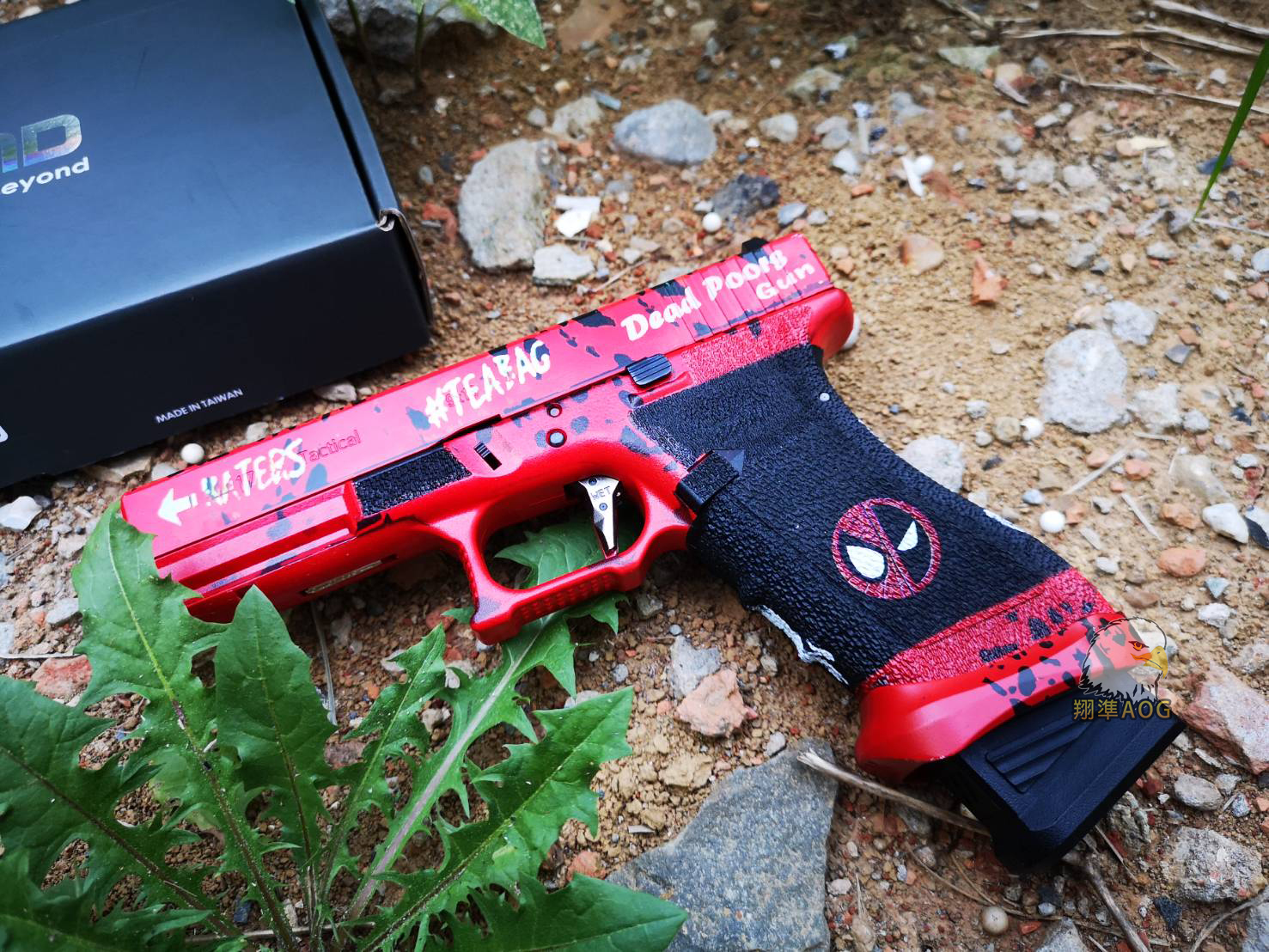 【翔準國際AOG】WE ASCEND DP17 GLOCK Deadpool 死侍 後座力瓦斯槍 翔準國際生存遊戲 ...