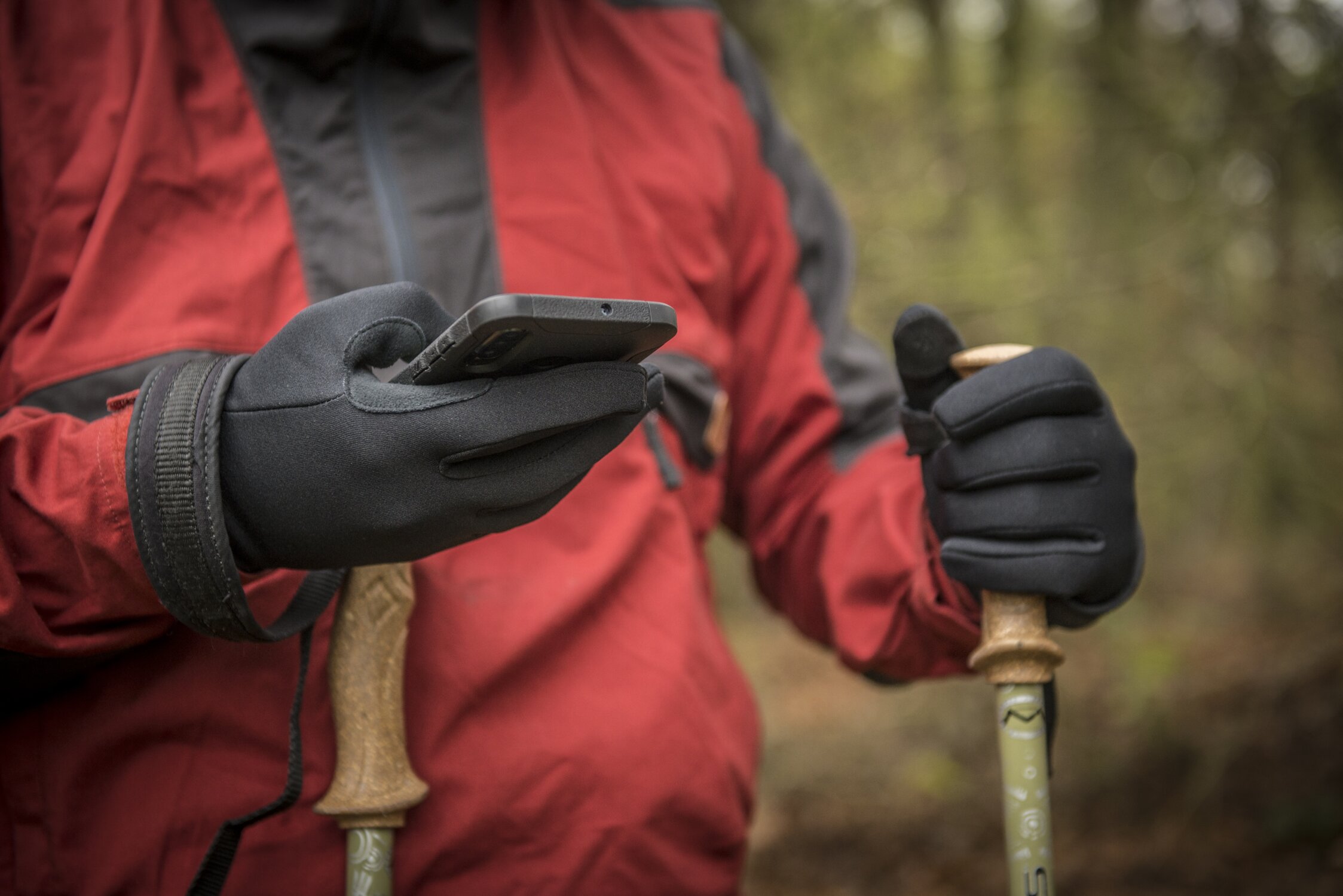 Helikon-Tex Tracker Outback Gants de randonnée pour écran tactile Noir