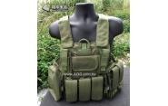 【翔準軍品AOG】抗戰背心CIRAS MAR VEST (綠) 戰術背心 G0602