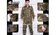 【翔準軍品AOG】超值 CP 多地 套服 套裝 迷彩服 登山 偽裝 上衣加褲子 超低價 促銷 G0001