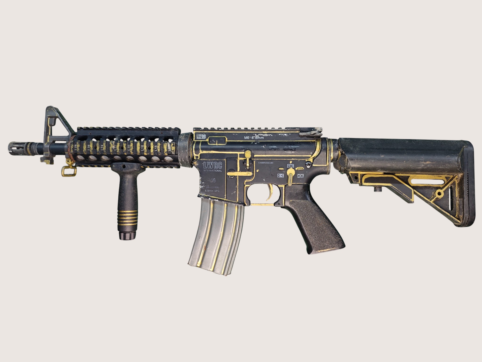  【翔準AOG】《二手槍》(僅存一隻) AR AEG 電動槍 殺肉槍 一槍 超值 超划算 收藏 愛槍 拆零件 DIY 固定托  A0002