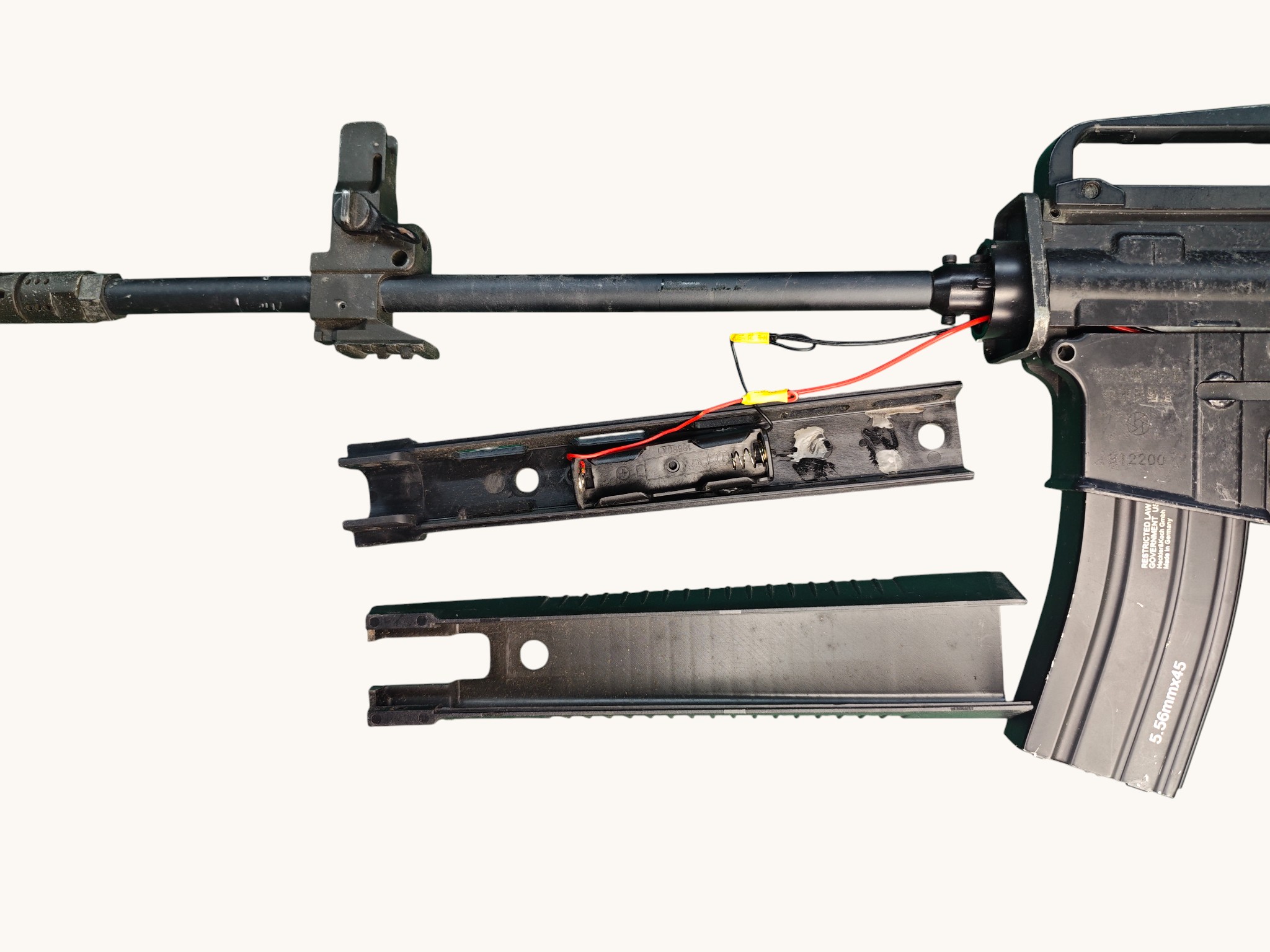 【翔準AOG】《二手槍》(僅存一隻) T91 AEG 電動槍 殺肉槍 一槍 超值 超划算 收藏 愛槍 拆零件 DIY 固定托 A0003 【翔準AOG】《二手槍》(僅存一隻) T91 AEG 電動槍 殺肉槍 一槍 超值 超划算 收藏 愛槍 拆零件 DIY 固定托 A0003