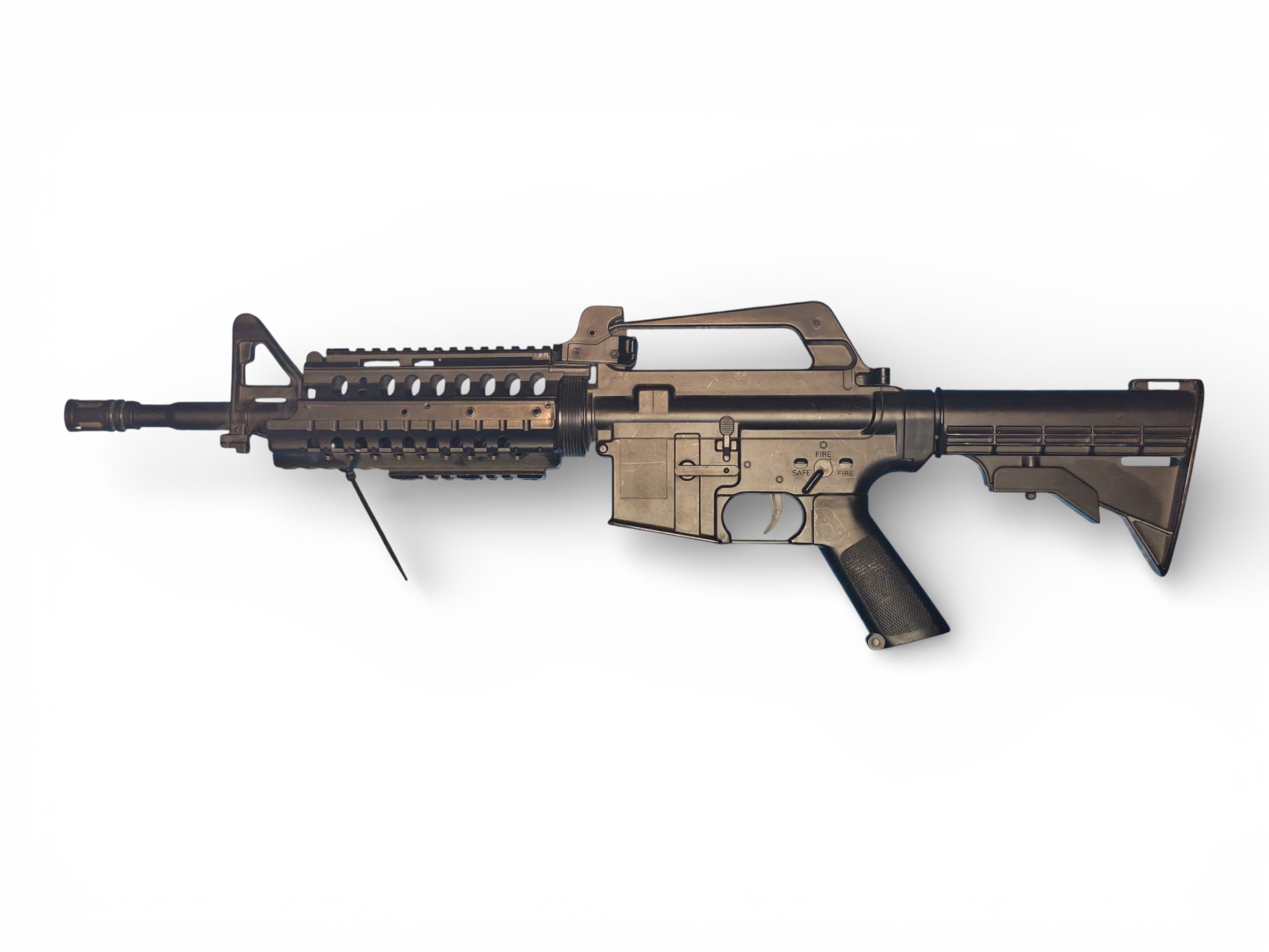  【翔準AOG】《二手槍》M4 手拉空氣槍 殺肉槍 一槍 超值 超划算 收藏 愛槍 拆零件 DIY  L0002