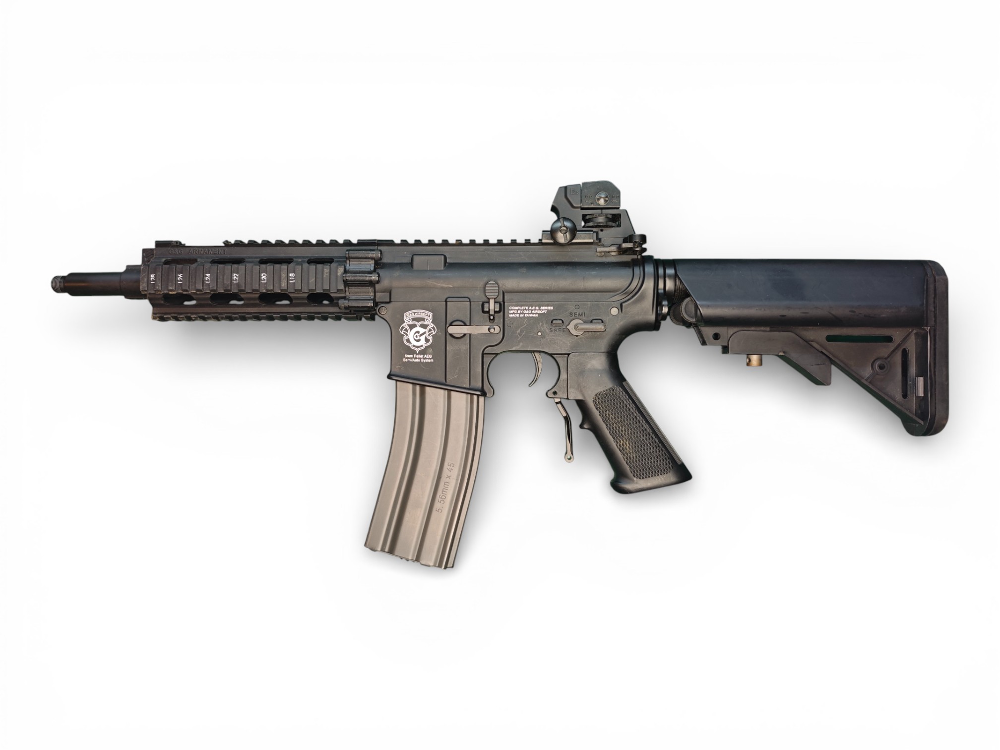  【翔準AOG】《二手槍》(僅存一隻) G&G M4 電動槍 殺肉槍 一槍 超值 超划算 收藏 愛槍 拆零件 DIY  L0004