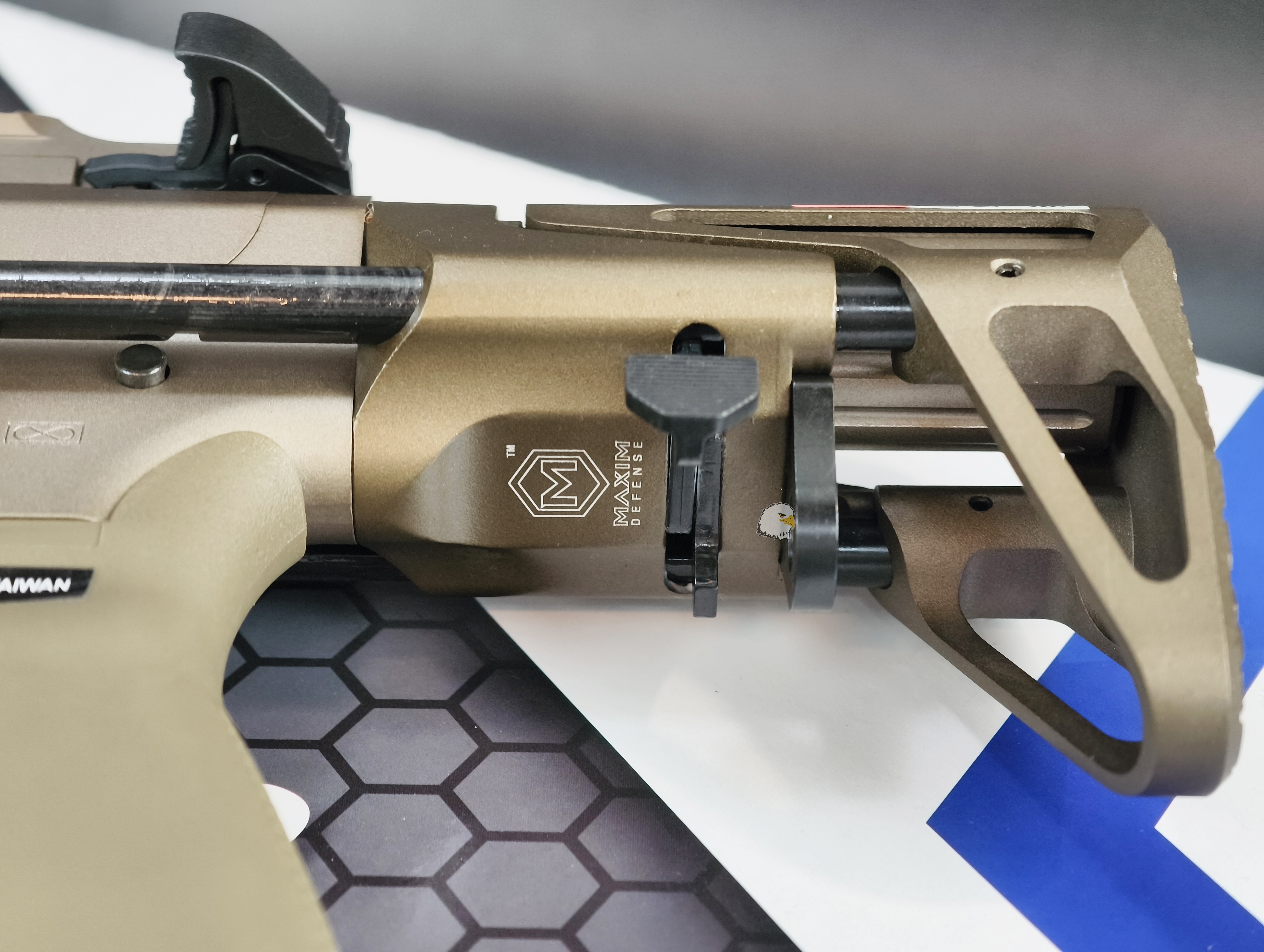 【翔準AOG】VFC 瓦斯槍 PDX-SBR 沙 VF2 MAXIM Defense GBB氣動槍 伸縮托 衝鋒 【翔準AOG】VFC 瓦斯槍 PDX-SBR 沙 VF2 MAXIM Defense GBB氣動槍 伸縮托 衝鋒