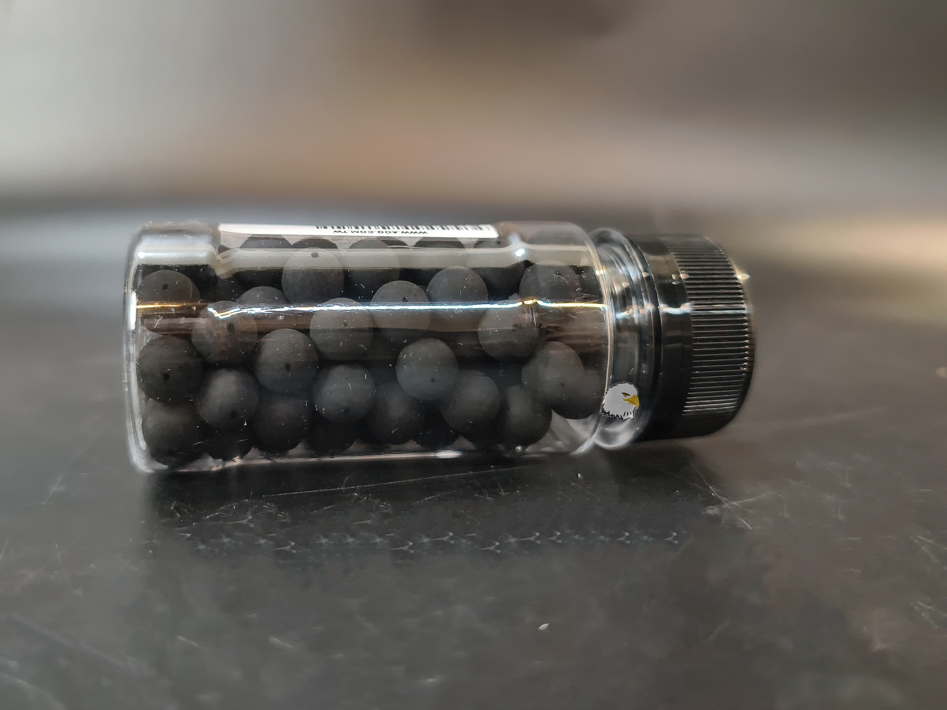 【翔準AOG】MIT 橡膠17mm 鎮暴彈 3g 100顆罐裝 台灣製造 高密度實心橡膠訓練用途橡膠防護彈 【翔準AOG】MIT 橡膠17mm 鎮暴彈 3g 100顆罐裝 台灣製造 高密度實心橡膠訓練用途橡膠防護彈