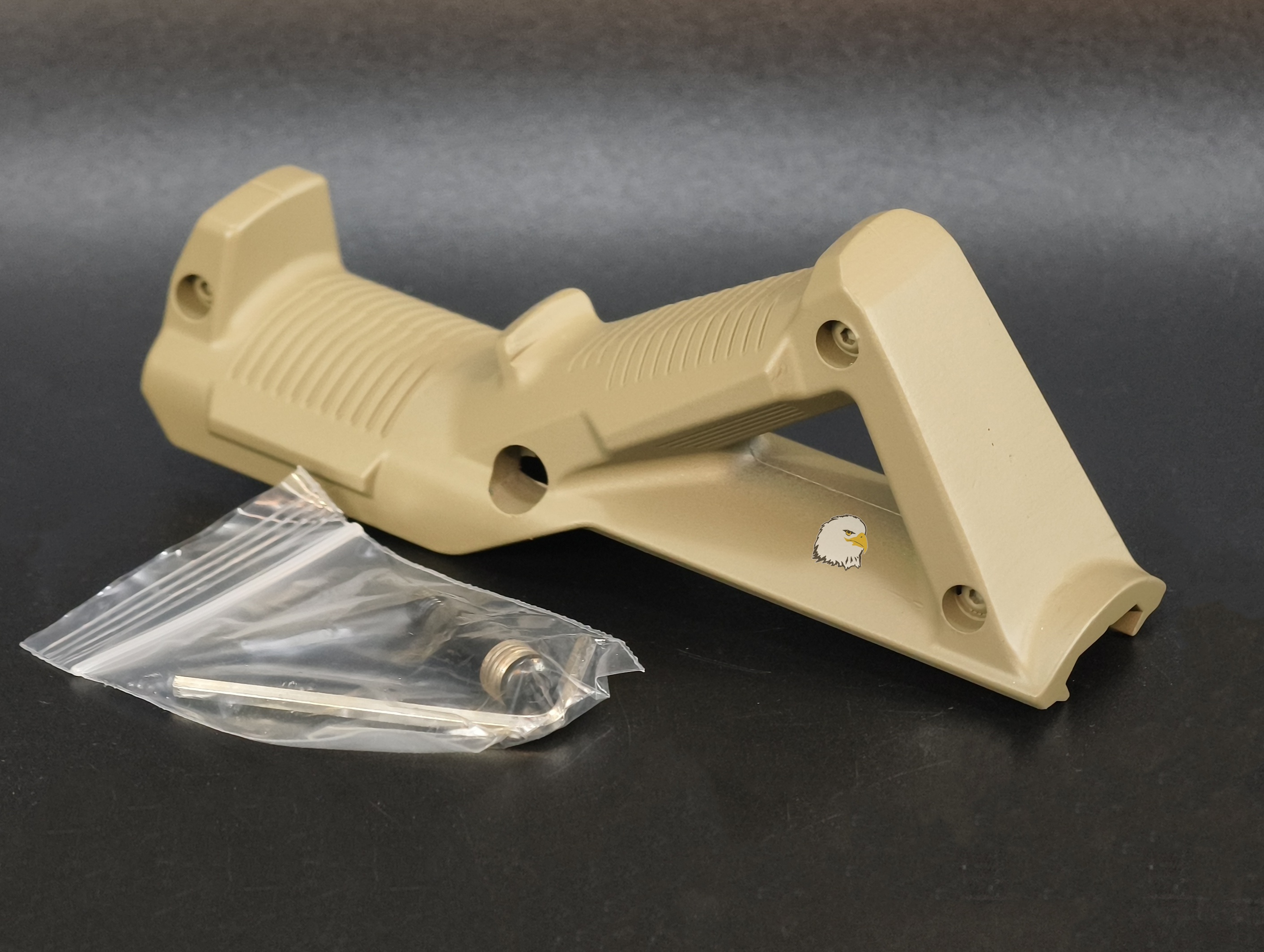 【翔準AOG】(沙)全金屬握把AFG C0209AHFA 前握把 人體工學握持三角鏤空減重結構防滑 【翔準AOG】(沙)全金屬握把AFG C0209AHFA 前握把 人體工學握持三角鏤空減重結構防滑