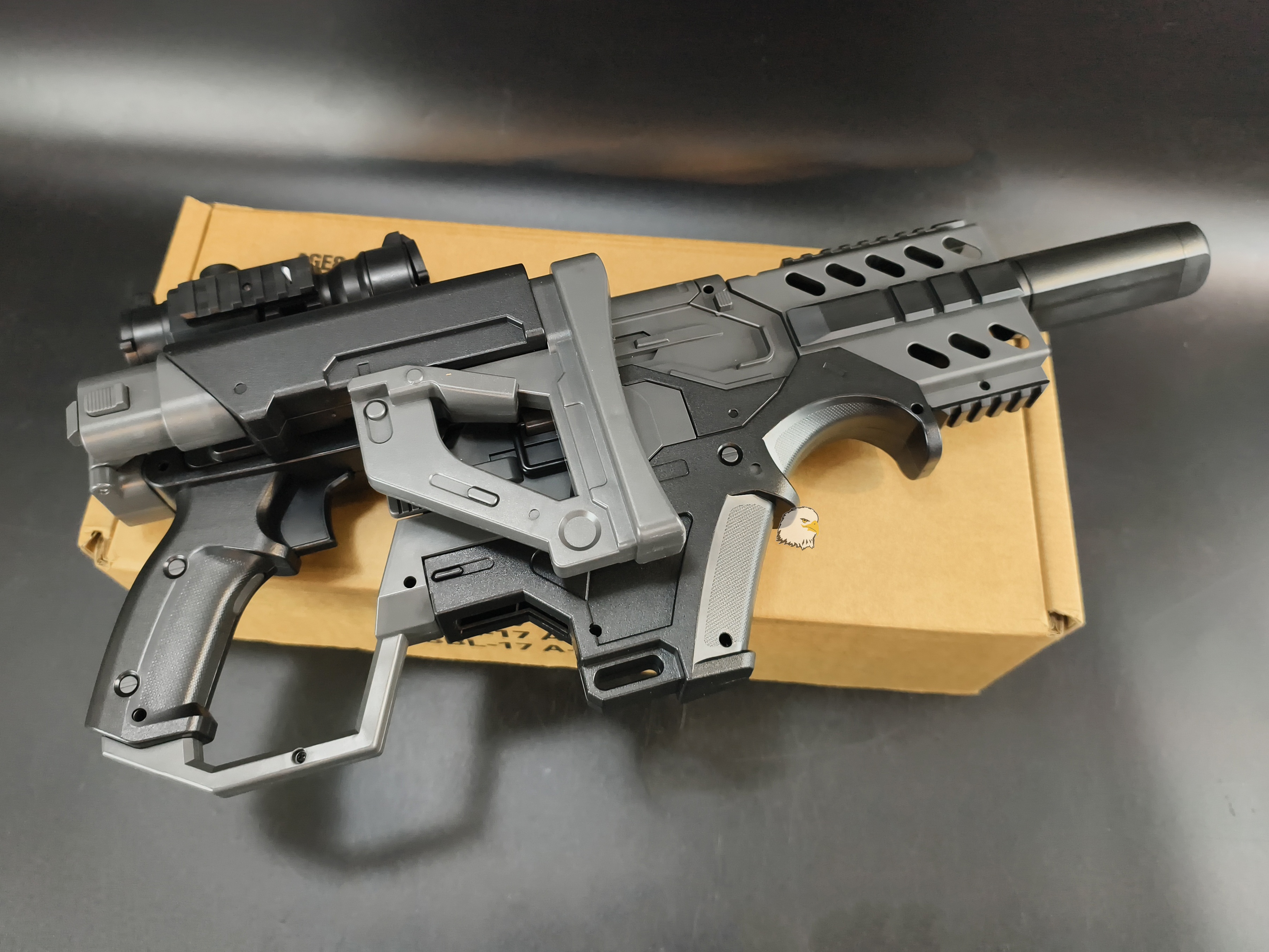 【翔準AOG】SBL-17A短劍 戰術未來款電動水彈槍(彈鼓版)G50DPDA短版戰術電動款 電動槍7-8mm連發款 【翔準AOG】SBL-17A短劍 戰術未來款電動水彈槍(彈鼓版)G50DPDA短版戰術電動款 電動槍7-8mm連發款