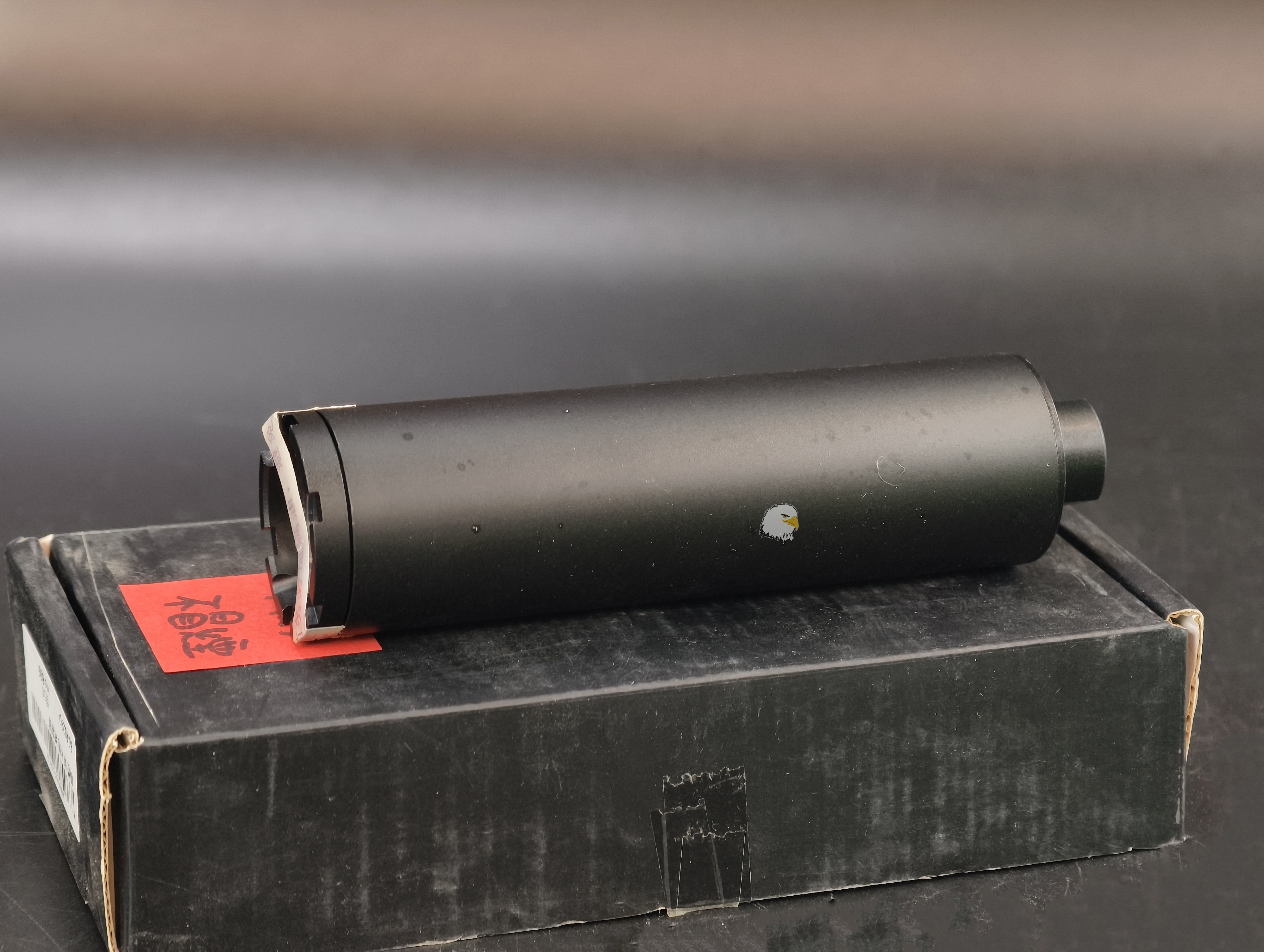 售完為止【翔準AOG】造型滅音管 -14mm 逆牙 金屬材質 便宜賣 造型滅音器 美觀 沒作用的發光器DIY