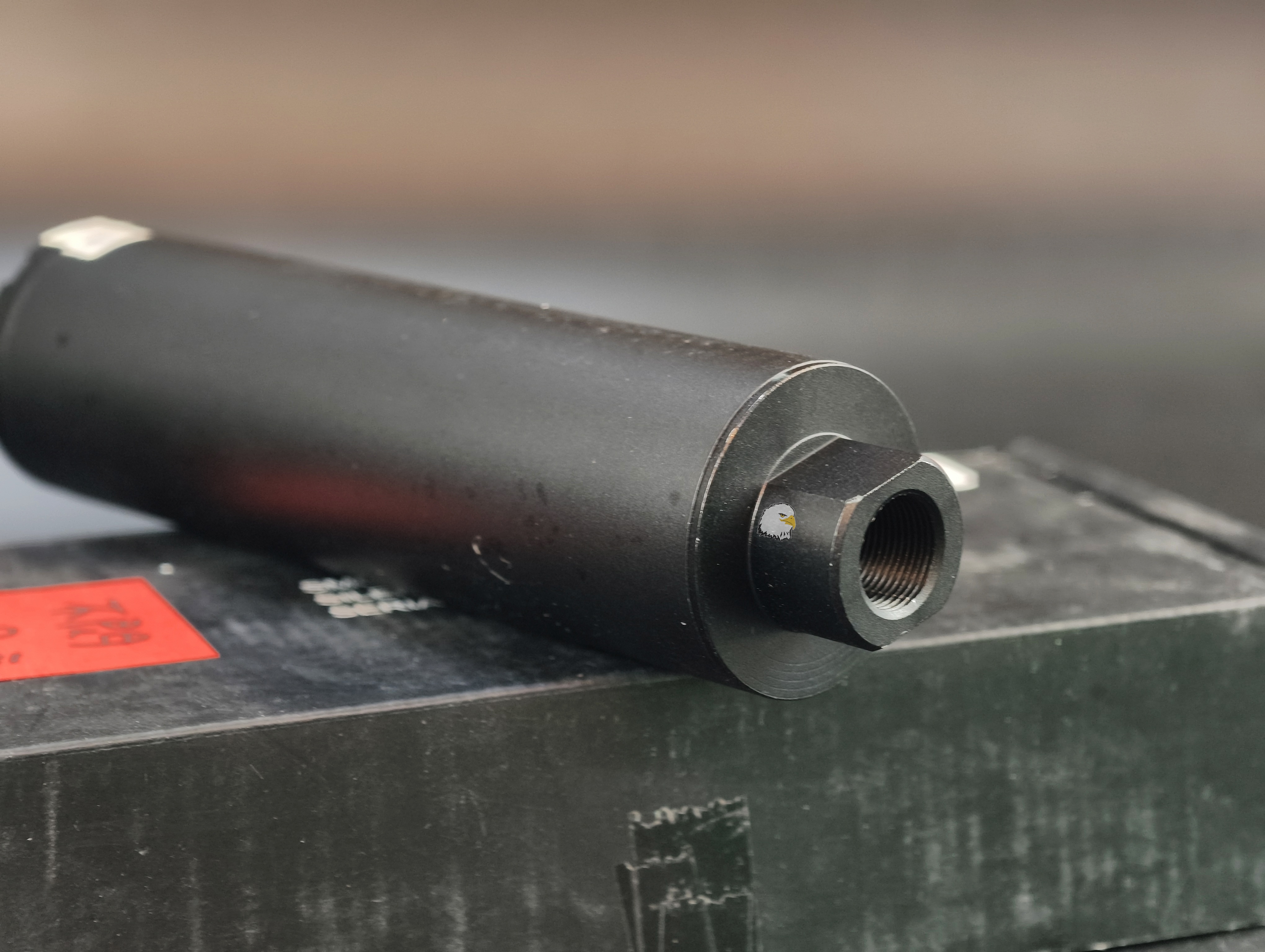 售完為止【翔準AOG】造型滅音管 -14mm 逆牙 金屬材質 便宜賣 造型滅音器 美觀 沒作用的發光器DIY 售完為止【翔準AOG】造型滅音管 -14mm 逆牙 金屬材質 便宜賣 造型滅音器 美觀 沒作用的發光器DIY