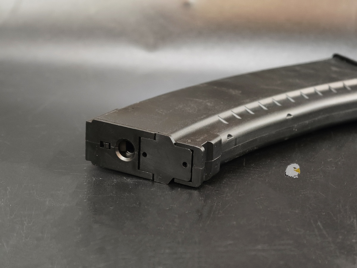 【翔準AOG】S&T AK 500連 塑膠彈匣 黑 D-10-08 轉輪式上彈 高容量彈匣 AEG 塑膠外殼 AK 系列電動槍 【翔準AOG】S&T AK 500連 塑膠彈匣 黑 D-10-08 轉輪式上彈 高容量彈匣 AEG 塑膠外殼 AK 系列電動槍