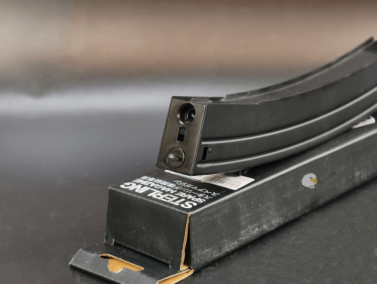 【翔準AOG】S&T SMG Sterling 無聲彈匣 50連 DA-STMAG05 9mm 造型長彈匣 金屬外殼 【翔準AOG】S&T SMG Sterling 無聲彈匣 50連 DA-STMAG05 9mm 造型長彈匣 金屬外殼