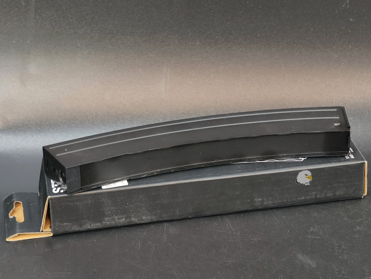 【翔準AOG】S&T SMG Sterling 無聲彈匣 50連 DA-STMAG05 9mm 造型長彈匣 金屬外殼 【翔準AOG】S&T SMG Sterling 無聲彈匣 50連 DA-STMAG05 9mm 造型長彈匣 金屬外殼