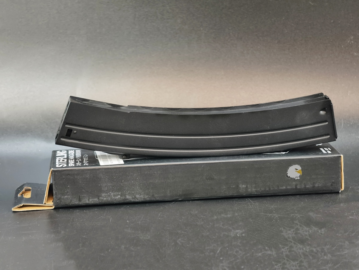 【翔準AOG】S&T SMG Sterling 無聲彈匣 50連 DA-STMAG05 9mm 造型長彈匣 金屬外殼 【翔準AOG】S&T SMG Sterling 無聲彈匣 50連 DA-STMAG05 9mm 造型長彈匣 金屬外殼