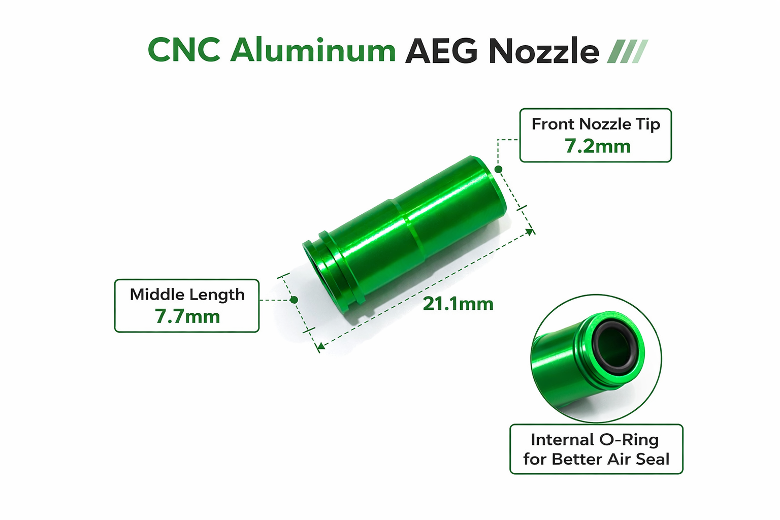 【翔準AOG】SNA 電動槍 高氣密推彈嘴 氣嘴 AEG Nozzle 推彈嘴 SNAA02-03 【翔準AOG】SNA 電動槍 高氣密推彈嘴 氣嘴 AEG Nozzle 推彈嘴 SNAA02-03