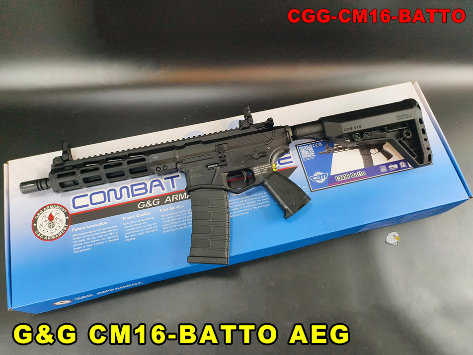 【翔準AOG】G&G CM16-BATTO M-LOK 電動槍 CGG-CM16-BATTO AEG Combat系列