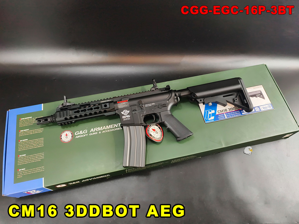 【翔準AOG】G&G CM16 STEALTH 556 M4 556裝飾彈 長版 電動槍 CGG-CM16STE AEG
