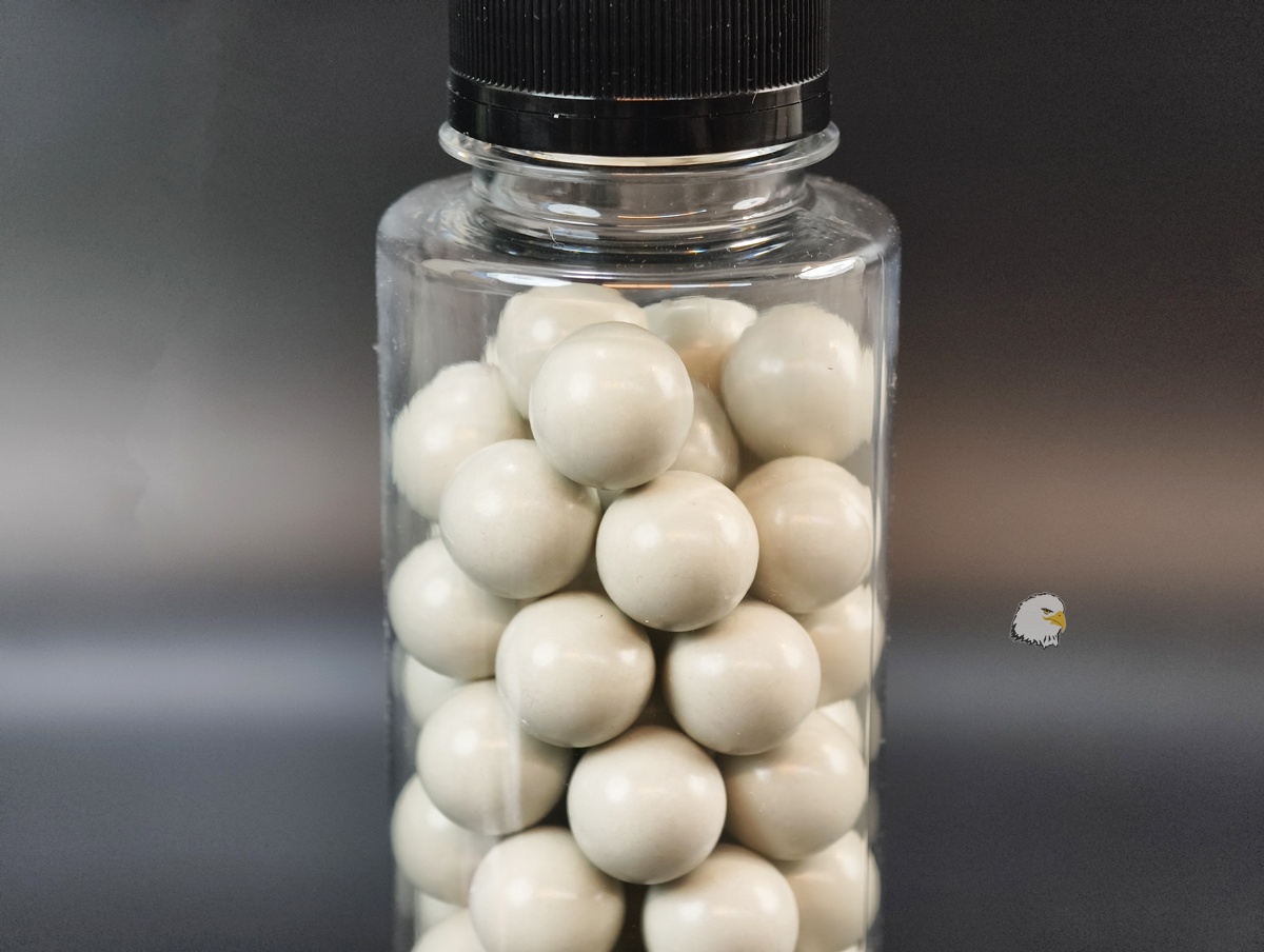 【翔準AOG】17mm 3g 100顆 白彈 瓶裝Y3-008-A6鎮暴彈橡膠彈鎮暴彈防身防狼塑鋼彈加重彈鎮暴槍CO2槍 【翔準AOG】17mm 3g 100顆 白彈 瓶裝Y3-008-A6鎮暴彈橡膠彈鎮暴彈防身防狼塑鋼彈加重彈鎮暴槍CO2槍