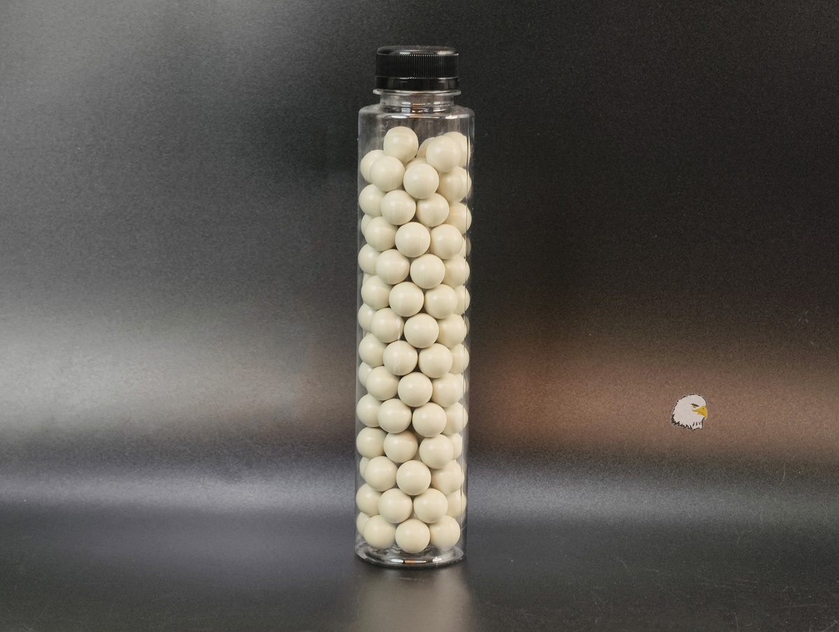 【翔準AOG】17mm 3g 100顆 白彈 瓶裝Y3-008-A6鎮暴彈橡膠彈鎮暴彈防身防狼塑鋼彈加重彈鎮暴槍CO2槍 【翔準AOG】17mm 3g 100顆 白彈 瓶裝Y3-008-A6鎮暴彈橡膠彈鎮暴彈防身防狼塑鋼彈加重彈鎮暴槍CO2槍