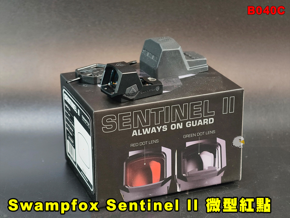 【翔準AOG】T-EAGLE 1x20 Swampfox Sentinel II 微型紅點 B040C 內紅點微型手槍用紅點