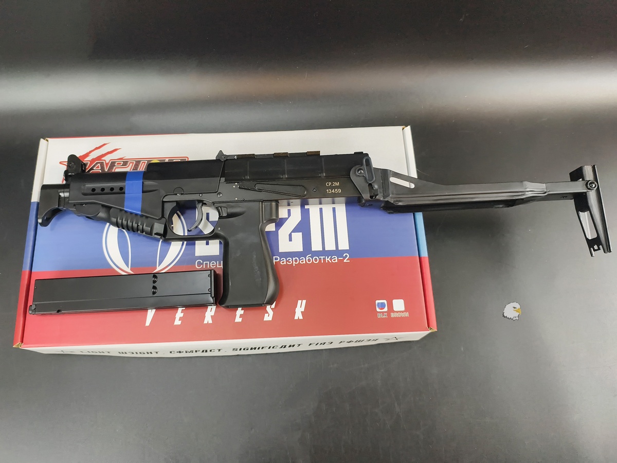 【翔準AOG】Raptor SR-2M 黑色 GBB SMG(霰彈式)瓦斯衝鋒槍 CQB 俄系 生存遊戲 【翔準AOG】Raptor SR-2M 黑色 GBB SMG(霰彈式)瓦斯衝鋒槍 CQB 俄系 生存遊戲