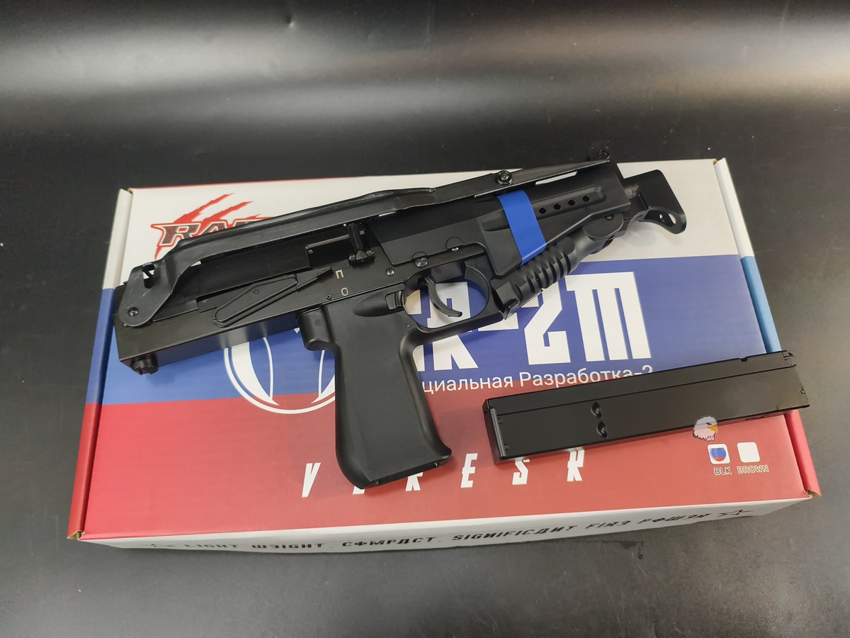 【翔準AOG】Raptor SR-2M 黑色 GBB SMG(霰彈式)瓦斯衝鋒槍 CQB 俄系 生存遊戲 【翔準AOG】Raptor SR-2M 黑色 GBB SMG(霰彈式)瓦斯衝鋒槍 CQB 俄系 生存遊戲