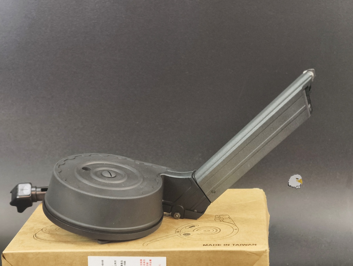 【翔準AOG】WE P08 50發 鼓型瓦斯彈鼓(黑/銀)D-01-029B 4吋 6吋 Artillery 蝸牛鼓 GBB 彈匣 【翔準AOG】WE P08 50發 鼓型瓦斯彈鼓(黑/銀)D-01-029B 4吋 6吋 Artillery 蝸牛鼓 GBB 彈匣