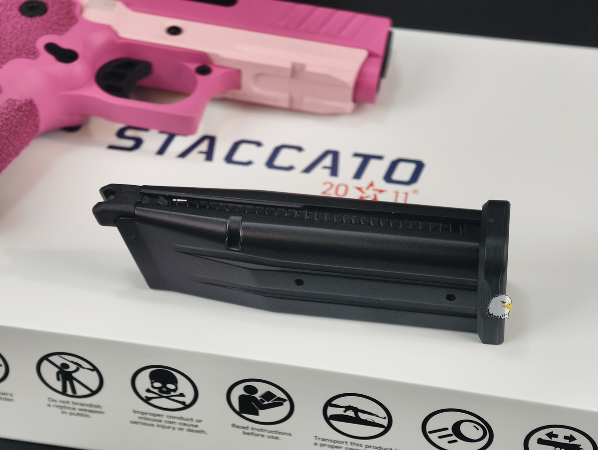 【翔準AOG】EMG Staccato CS 粉色 瓦斯手槍D-08-0807CP(Master Grip)瓦斯槍 GBB 【翔準AOG】EMG Staccato CS 粉色 瓦斯手槍D-08-0807CP(Master Grip)瓦斯槍 GBB