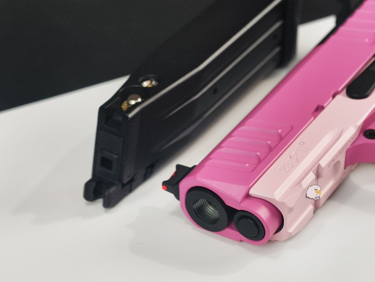 【翔準AOG】EMG Staccato CS 粉色 瓦斯手槍D-08-0807CP(Master Grip)瓦斯槍 GBB 【翔準AOG】EMG Staccato CS 粉色 瓦斯手槍D-08-0807CP(Master Grip)瓦斯槍 GBB