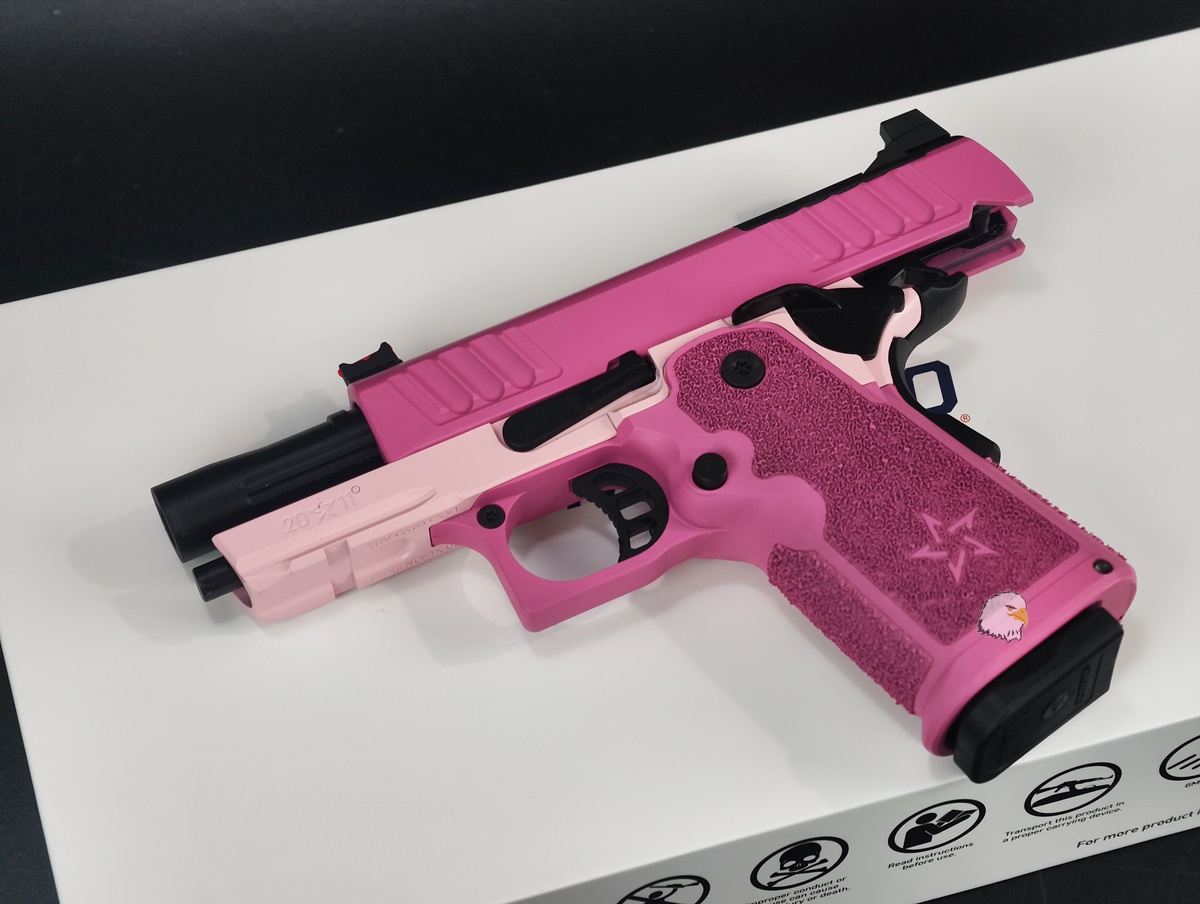 【翔準AOG】EMG Staccato CS 粉色 瓦斯手槍D-08-0807CP(Master Grip)瓦斯槍 GBB 【翔準AOG】EMG Staccato CS 粉色 瓦斯手槍D-08-0807CP(Master Grip)瓦斯槍 GBB