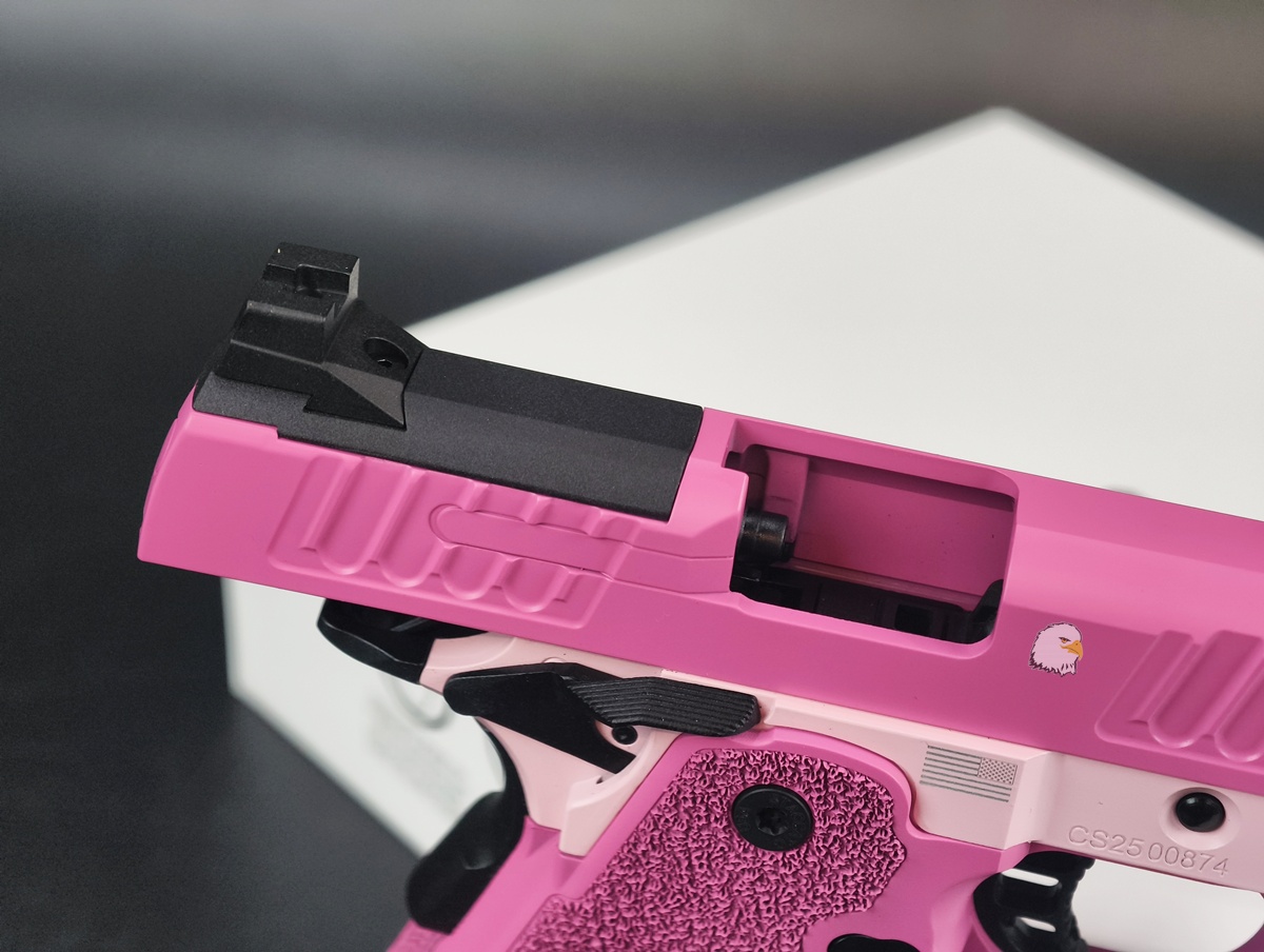 【翔準AOG】EMG Staccato CS 粉色 瓦斯手槍D-08-0807CP(Master Grip)瓦斯槍 GBB 【翔準AOG】EMG Staccato CS 粉色 瓦斯手槍D-08-0807CP(Master Grip)瓦斯槍 GBB