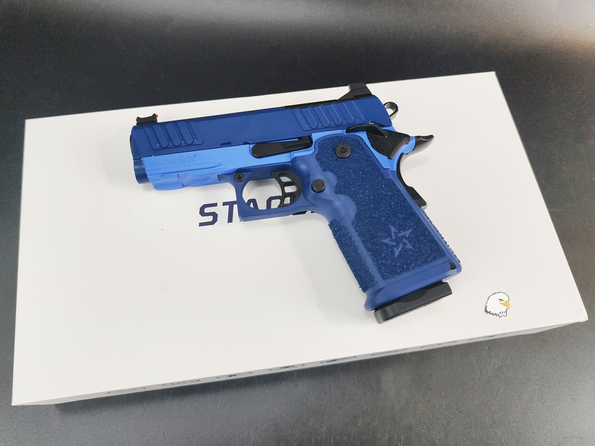 【翔準AOG】EMG Staccato CS 藍色 新版瓦斯手槍D-08-0807CB(Master Grip)瓦斯槍 GBB藍版 【翔準AOG】EMG Staccato CS 藍色 新版瓦斯手槍D-08-0807CB(Master Grip)瓦斯槍 GBB藍版